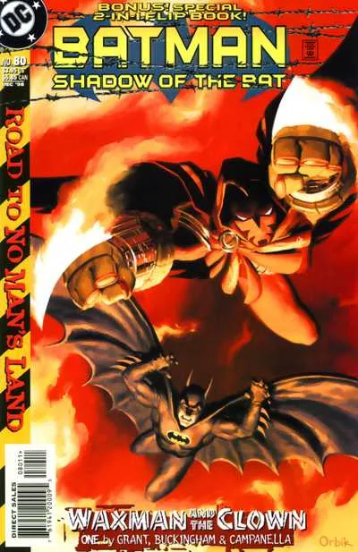Batman: Shadow of the Bat #80 (1992) cover art