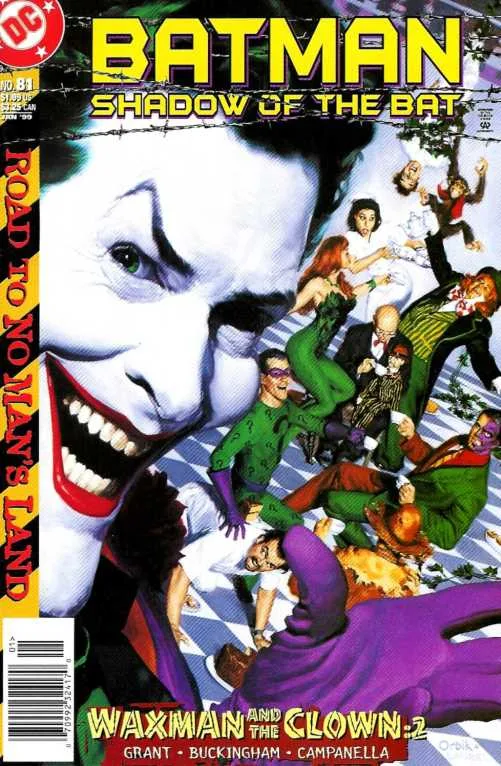 Batman: Shadow of the Bat #81 (1992) cover art