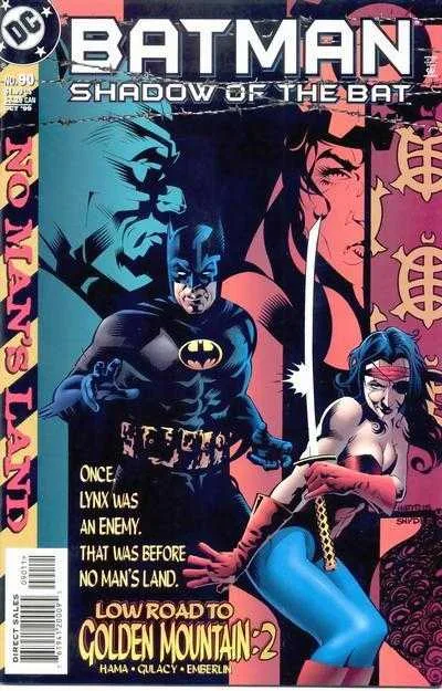 Batman: Shadow of the Bat #90 (1992) cover art