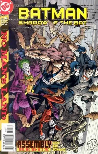 Batman: Shadow of the Bat #93 (1992) cover art
