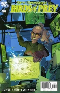 Birds of Prey #102 (2007) cover art