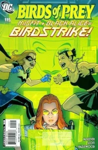Birds of Prey #115 (2008) cover art