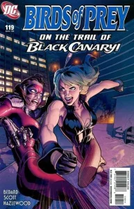 Birds of Prey #119 (2008) cover art