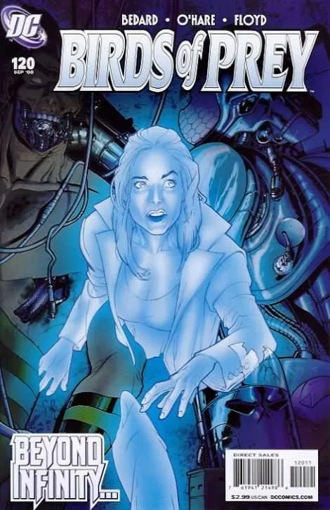Birds of Prey #120 (2008) cover art