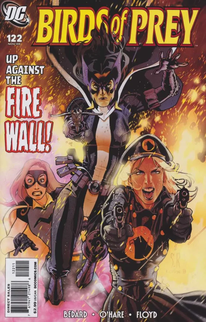 Birds of Prey #122 (2009) cover art
