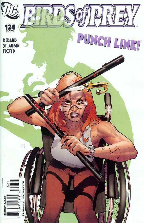 Birds of Prey #124 (2009) cover art