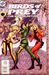 Birds of Prey #29 (2001) cover art
