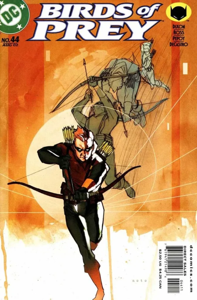 Birds of Prey #44 (2002) cover art