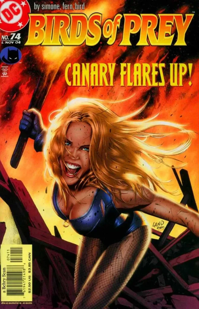 Birds of Prey #74 (2005) cover art