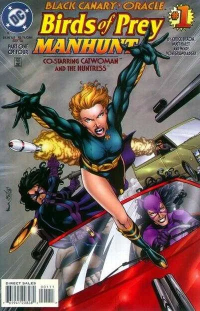Birds of Prey: Manhunt #1 (1996) cover art