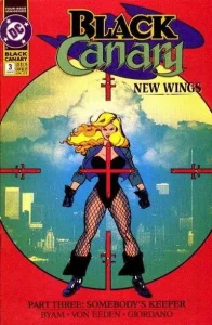 Black Canary #3 (1991) cover art