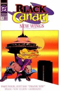 Black Canary #4 (1991) cover art