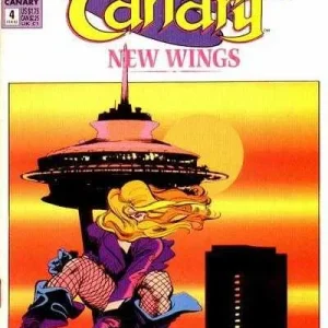 Black Canary #4 (1991) cover art