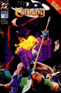 Black Canary #4 (1993) cover art
