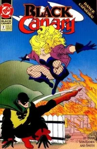 Black Canary #7 (1993) cover art
