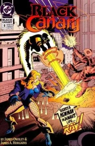 Black Canary #8 (1993) cover art