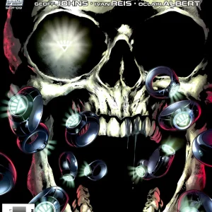 Blackest Night #1 (2009) cover art
