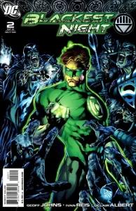 Blackest Night #2 (2009) cover art