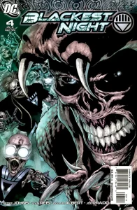 Blackest Night #4 (2009) cover art