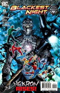 Blackest Night #5 (2009) cover art
