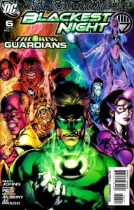Blackest Night #6 (2009) cover art