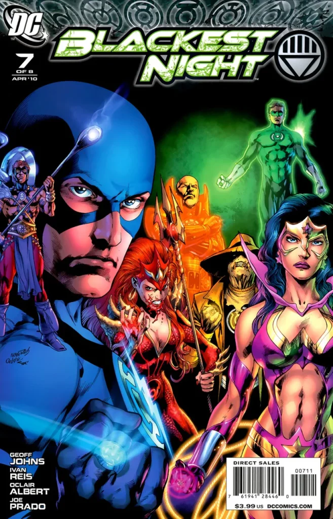 Blackest Night #7 (2009) cover art