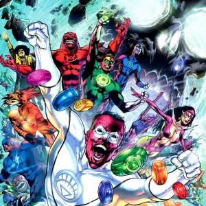 Blackest Night #8 (2009) cover art