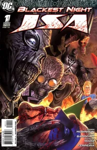 Blackest Night: JSA #1 (2009) cover art