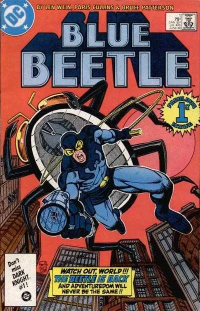 Blue Beetle #1 (1986) cover art