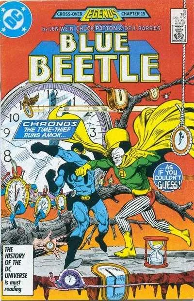 Blue Beetle #10 (1986) cover art