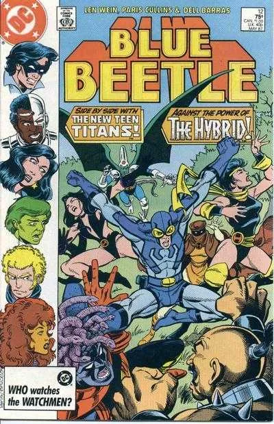 Blue Beetle #12 (1986) cover art