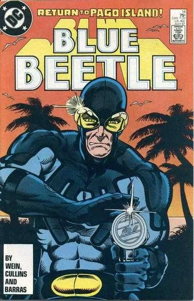 Blue Beetle #14 (1986) cover art