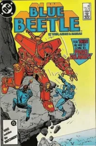 Blue Beetle #15 (1986) cover art
