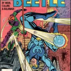 Blue Beetle #17 (1986) cover art