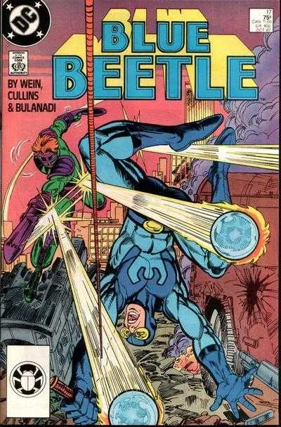 Blue Beetle #17 (1986) cover art