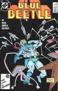 Blue Beetle #19 (1986) cover art
