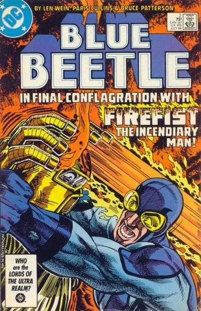 Blue Beetle #2 (1986) cover art