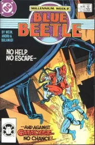 Blue Beetle #20 (1986) cover art