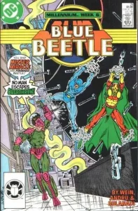 Blue Beetle #21 (1986) cover art