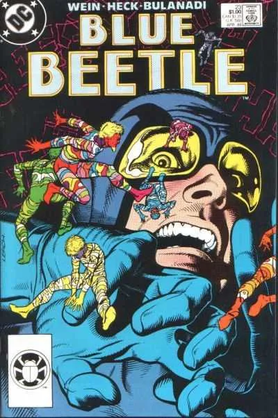 Blue Beetle #23 (1986) cover art