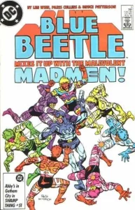 Blue Beetle #3 (1986) cover art
