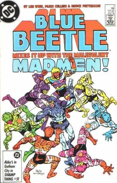 Blue Beetle #3 (1986) cover art