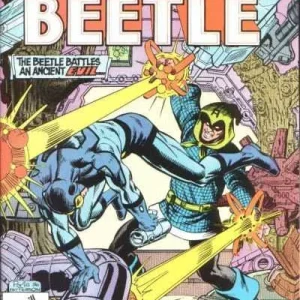 Blue Beetle #4 (1986) cover art