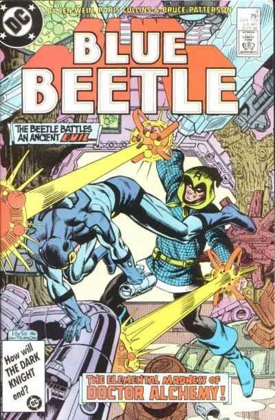 Blue Beetle #4 (1986) cover art