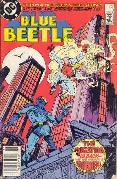 Blue Beetle #5 (1986) cover art