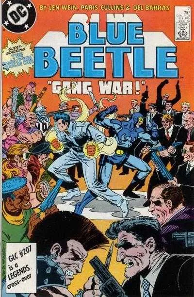 Blue Beetle #7 (1986) cover art