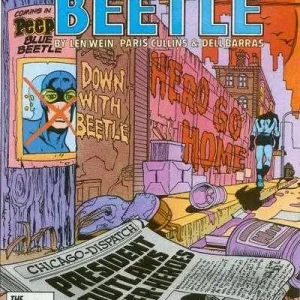 Blue Beetle #9 (1986) cover art