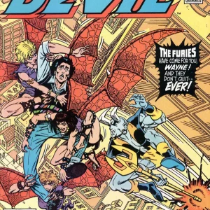 Blue Devil #10 (1984) cover art
