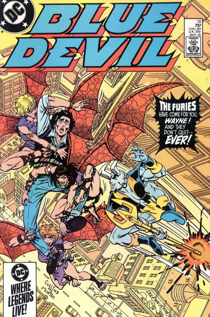 Blue Devil #10 (1984) cover art