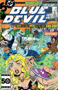 Blue Devil #17 (1984) cover art